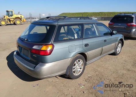 2000 Subaru Outback z USA, uszkodzony, nr VIN 4S3BH6754Y7658039